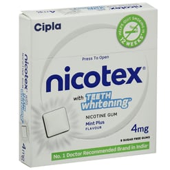 Nicotex Plus 4mg چیونگمس منٹ