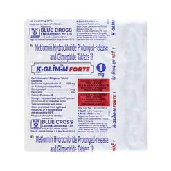 K Glim M Forte 1mg Tablet SR 15s