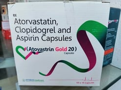 ایٹوواسٹرین گولڈ 75 ایم جی/20 ایم جی/75 ایم جی کیپسول