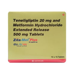 Zita-Met Plus 20mg/500mg Tablet ER