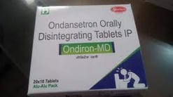 ओंडिरॉन 4mg टैबलेट 10s के बा
