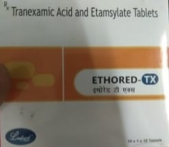 एथोर्ड TX 250mg/250mg टैबलेट 10s के बा