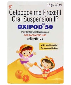 آکسی پوڈ 50 ملی گرام ڈرائی سیرپ 30 ملی لیٹر