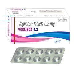 वोग्लिबोज 0.2 टैबलेट के बा
