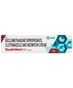 क्वाड्रिडर्म आरएफ क्रीम 5जीएम के बा