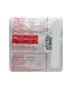 Ozomet PG 1mg/500mg/15mg Tablet 15s