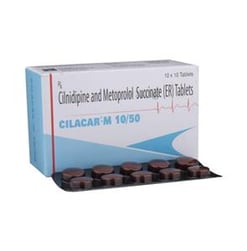 Cilacar M 10/50 گولیاں ER