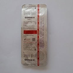 Glimed 4mg Tablet