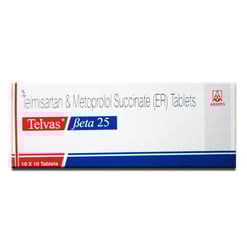 Telvas Beta 25 Tablet ER