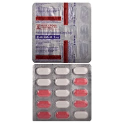 K-Glim M 1mg/500mg Tablet PR 15s
