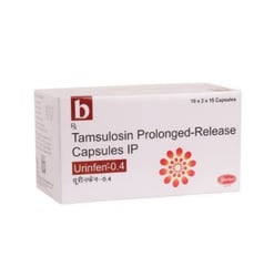 यूरिनफेन 0.4 मिलीग्राम कैप्सूल 15s के बा