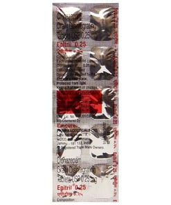 एपिट्रिल 0.25mg गोली 10s के बा