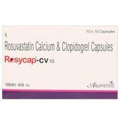 रोजीकैप सीवी 10mg/75mg कैप्सूल 10s के बा