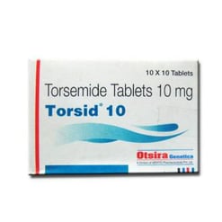 टॉरसिड 10 मिलीग्राम टैबलेट 10s के बा