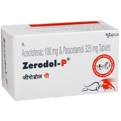 एंज़ोफ्लैम पी 100mg/325mg टैबलेट 10s