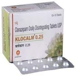 کلوناز 0.25 ملی گرام ٹیبلٹ 10 ایس