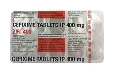 जिफी 400 मिलीग्राम टैबलेट 10s के बा