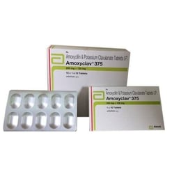 फ्लामॉक्स सीवी 375 मिलीग्राम टैबलेट 10s