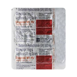 Diapride M1 HV Tablet SR 15s