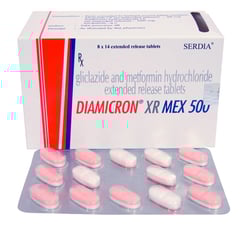 Diamicron XR Mex 500 Tablet 14s