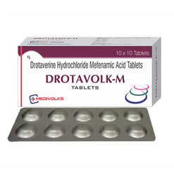 Drotavolk-M 80mg/250mg Tablet 10s
