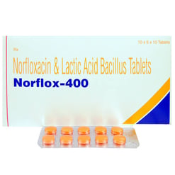 Norflox 400mg Tablet 10s