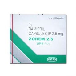 ज़ोरेम 2.5mg कैप्सूल 15s के बा