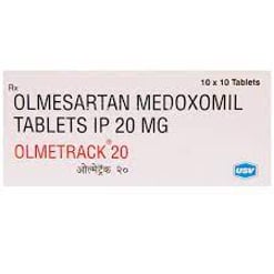 Olmetrack 20mg Tablet 10s