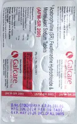 Afm 200mg Tablet SR 10s