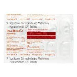 ट्रिवोग्लिकैड 2 टैबलेट एसआर