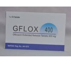 जी फ्लोक्स 400mg टैबलेट