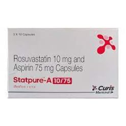 स्टेटप्यूर ए 10mg/75mg कैप्सूल 10s के बा