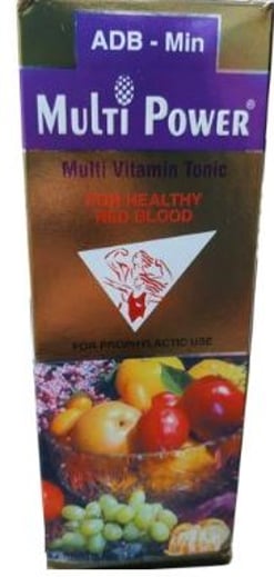 ADB من ملٹی پاور سیرپ 200 ملی لٹر