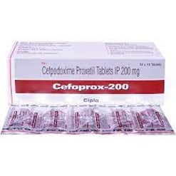 सेफोप्रोक्स 200 मिलीग्राम टैबलेट 10s के बा