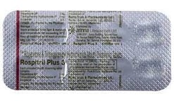 Rospitril Plus 3mg/2mg Tablet MD 10s