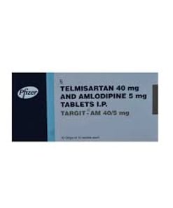 टारगिट एएम 40mg/5mg टैबलेट 15s के बा