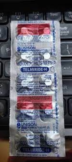 टेलमिराइड एच 40 मिलीग्राम टैबलेट 10s के बा