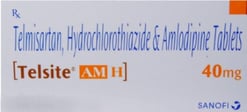 टेलसाइट एएमएच 40 मिलीग्राम टैबलेट 10s के बा