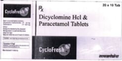 Cyclofresh 20mg/500mg Tablet