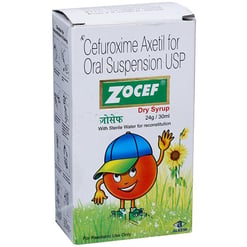 ज़ोसेफ 125mg सूखी सिरप 30 मिलीलीटर के बा