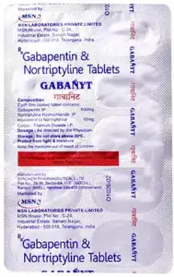 Gabanyt 400mg/10mg Tablet 10s
