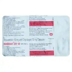 रोजडे सीवी 10mg/75mg कैप्सूल 10s के बा
