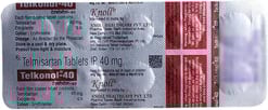 टेलकोनोल 40 मिलीग्राम के गोली बा