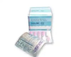 ओग्लिम जी फोर्टे 2mg/1000mg टैबलेट एसआर के बा