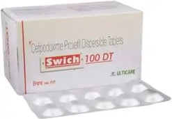 स्विच 100mg टैबलेट डीटी 10s के बा