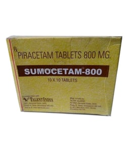 सुमोसेटम 800 मिलीग्राम टैबलेट 10s के बा
