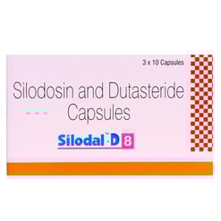 Silodal-D 8mg/0.5mg Combipack 20s
