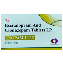 Esopam Lite 0.25mg/10mg Tablet