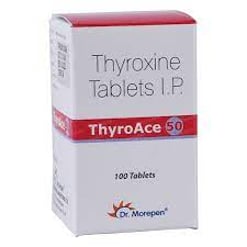 Thyroace 50mg Tablet 100s