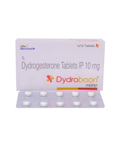 डाइड्रोबून 10 मिलीग्राम टैबलेट 10s के बा